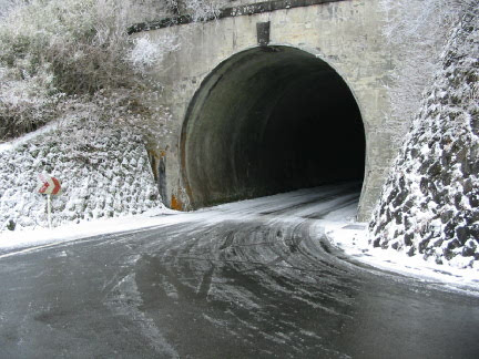 凍結トンネル1